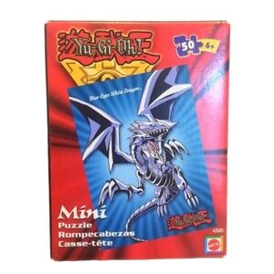 NEW Sealed Vintage Yu-Gi-Oh Mini Puzzle Blue Eyes White Dragon 2002 Matt…